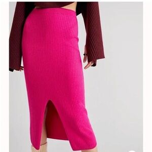 Free People Skyline midi Skirt